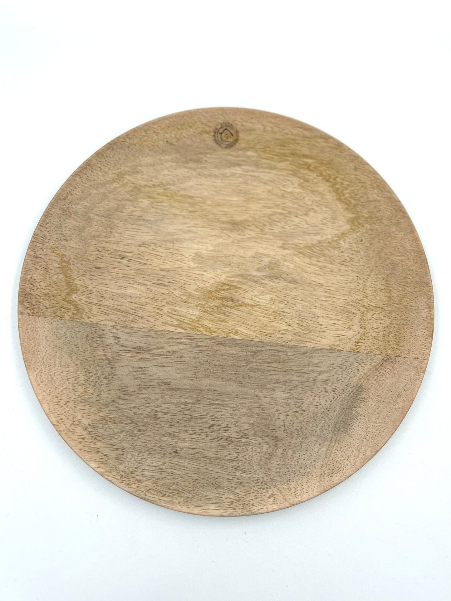 Assiette en bois de manguier Nkuku